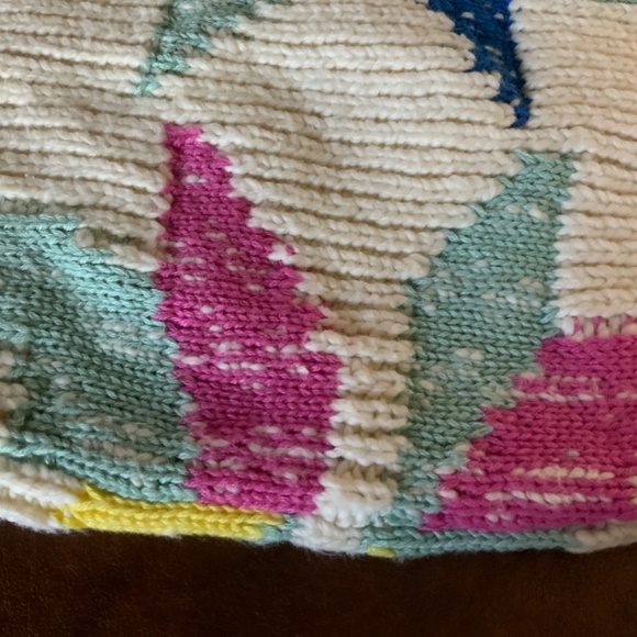 Mother New with Tags Crop Varsity Allstar Sweater Tank Top Vest L - Picture 12 of 12